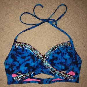 VS PINK Wrap Halter Bikini Top